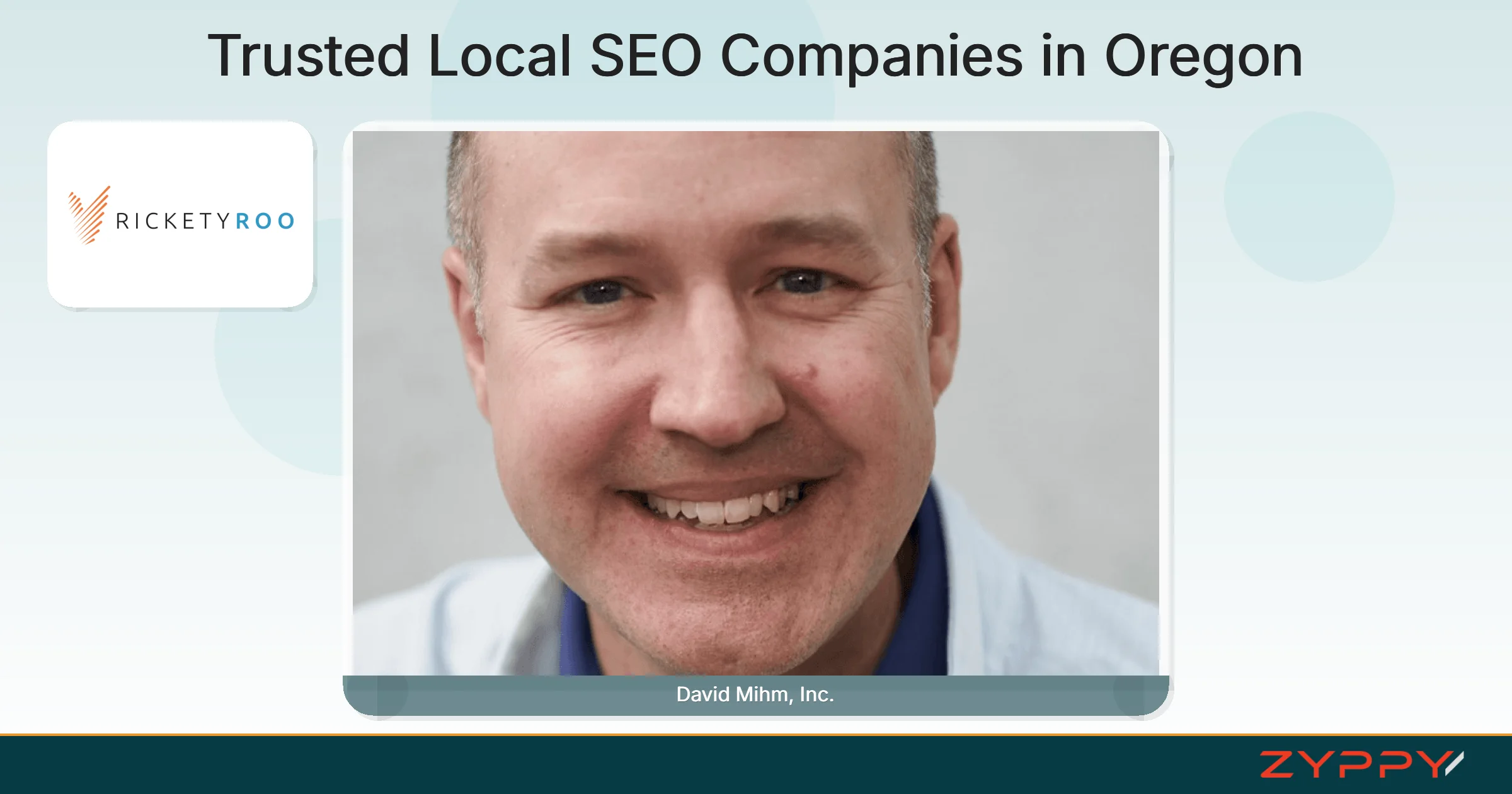 Trusted Local SEO Companies in Oregon: David Mihm, Inc. and RicketyRoo