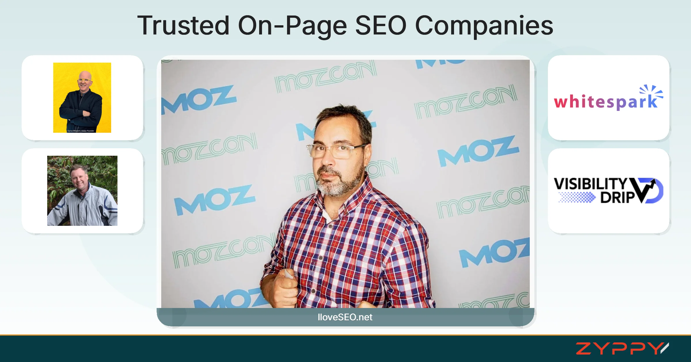Trusted On-Page SEO Companies: IloveSEO.net, VISIBILITY DRIP, and others