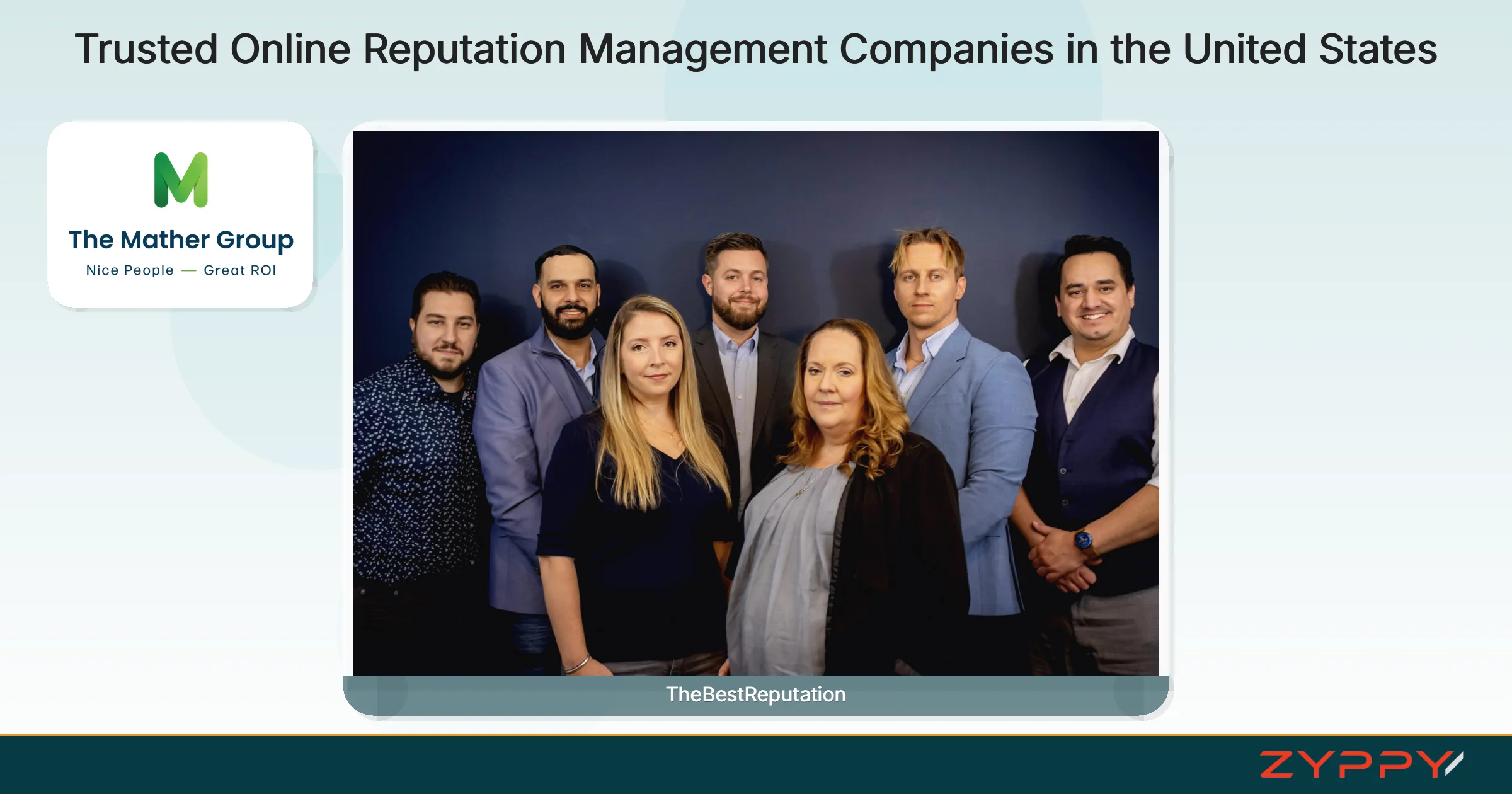 Trusted Online Reputation Management Companies in the United States: TheBestReputation and The Mather Group, LLC
