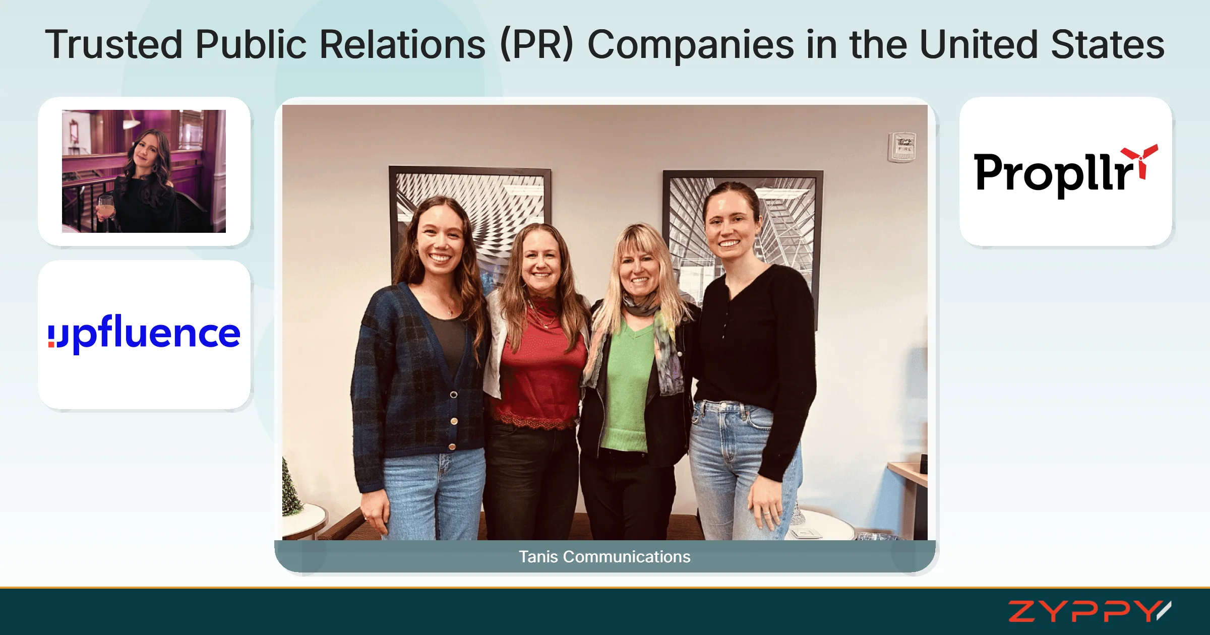 Trusted Public Relations (PR) Companies in the United States: Tanis Communications, Vada Communications, and others