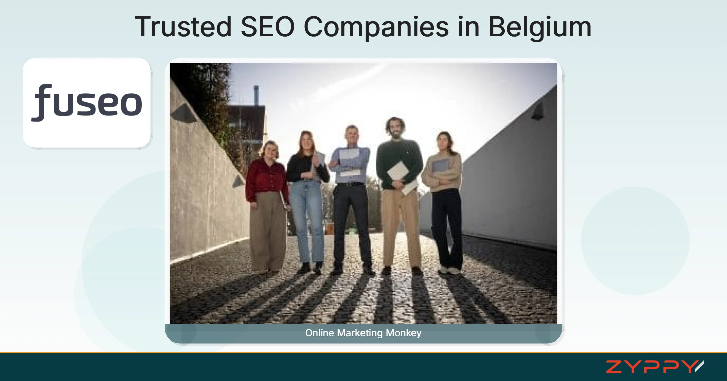 Trusted SEO Companies in Belgium: Online Marketing Monkey and Fuseo