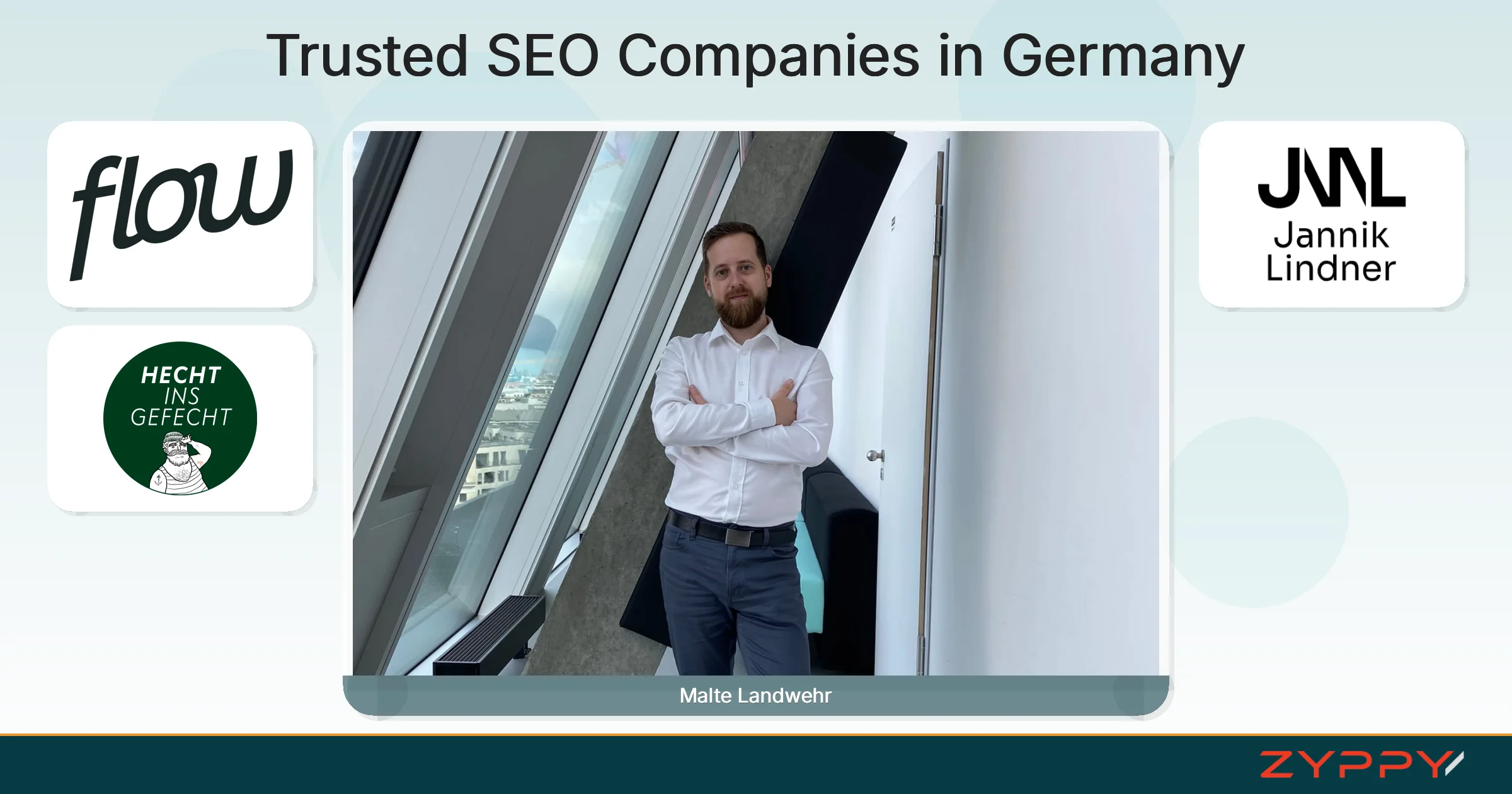 Trusted SEO Companies in Germany: Malte Landwehr, Jannik Lindner, and others