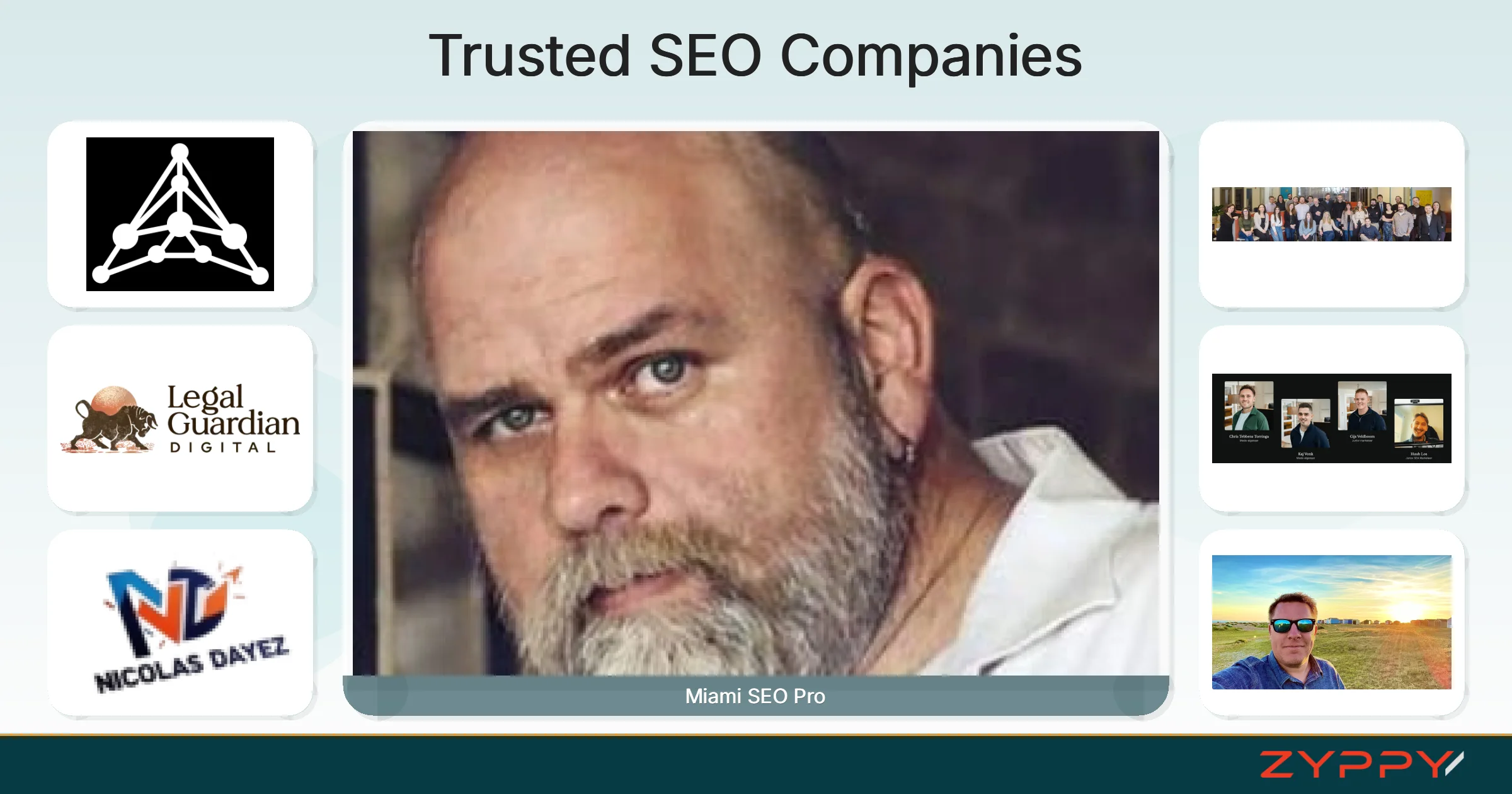 Trusted SEO Companies: Miami SEO Pro, Digital Mint, and others