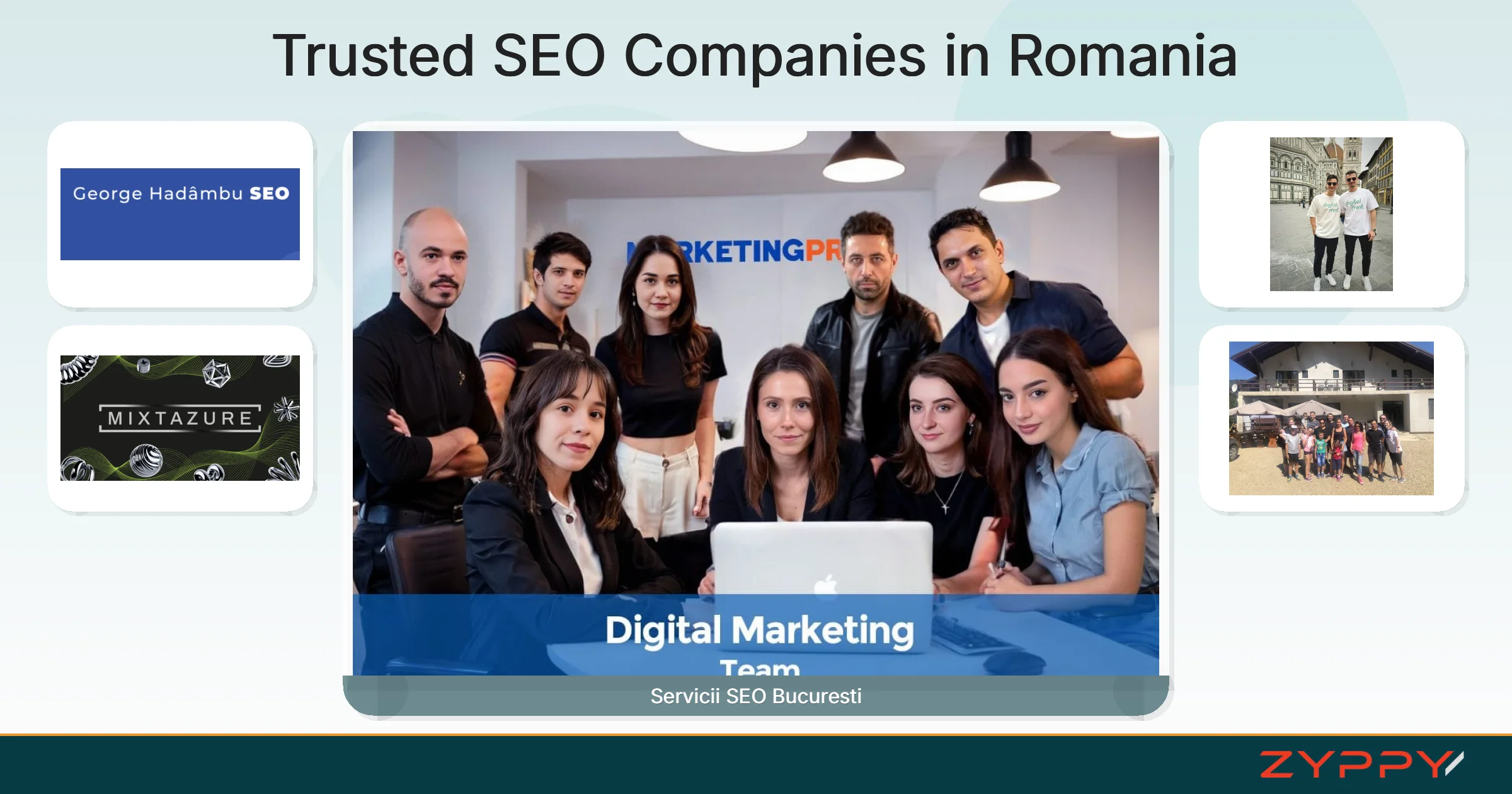 Trusted SEO Companies in Romania: Servicii SEO Bucuresti, Digital Mint, and others