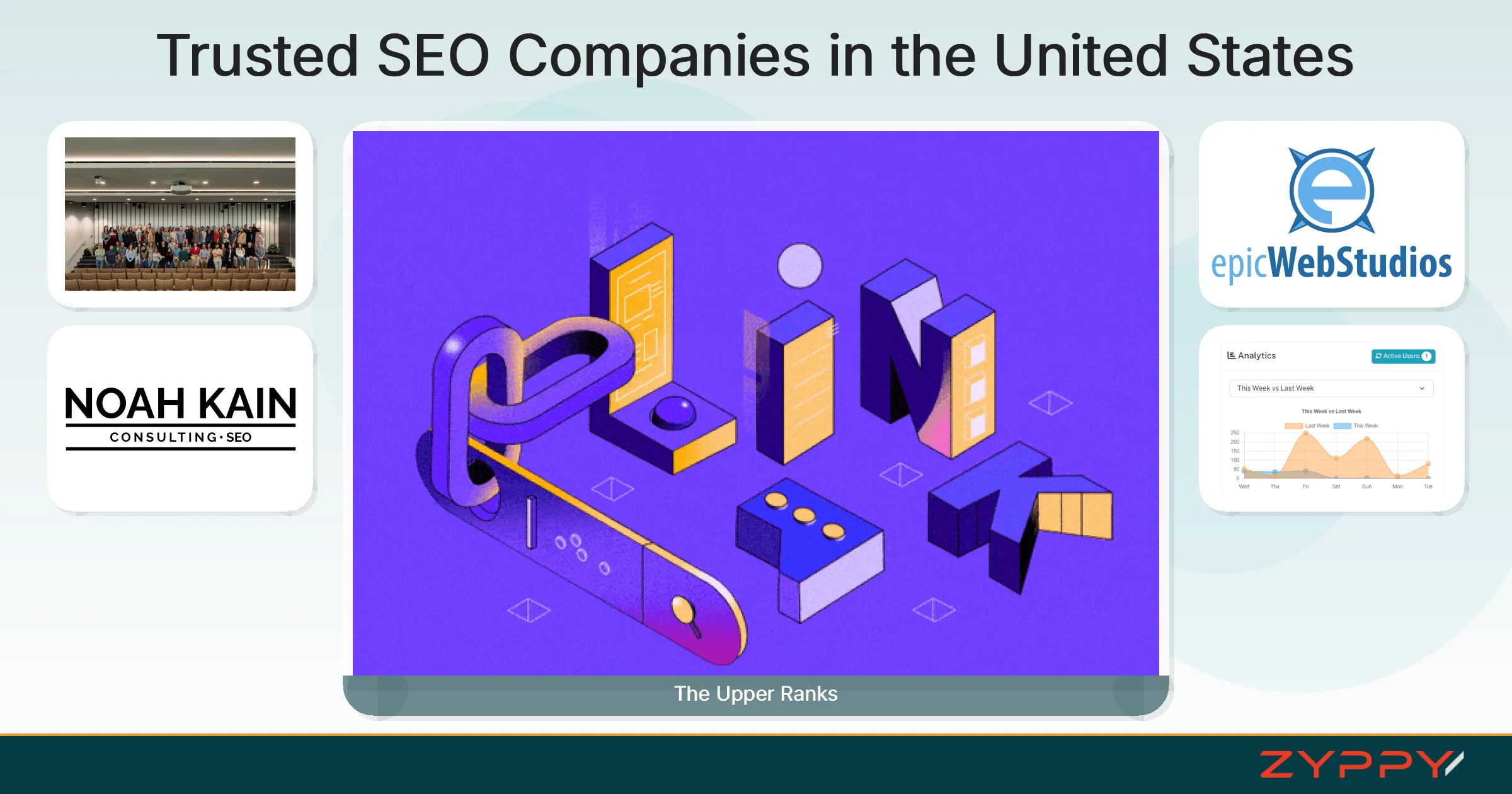 Trusted SEO Companies in the United States: The Upper Ranks, RevenueZen, and others