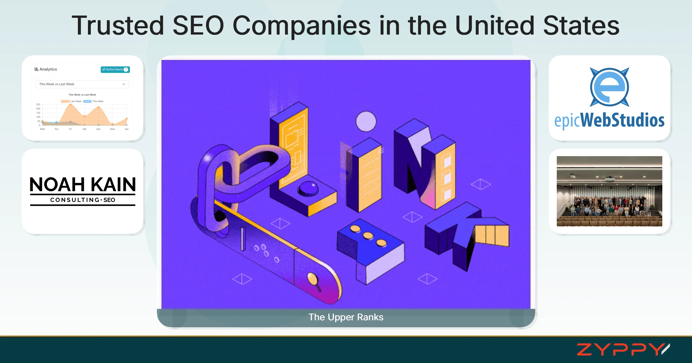 Trusted SEO Companies in the United States: The Upper Ranks, Epic Web Studios, and others