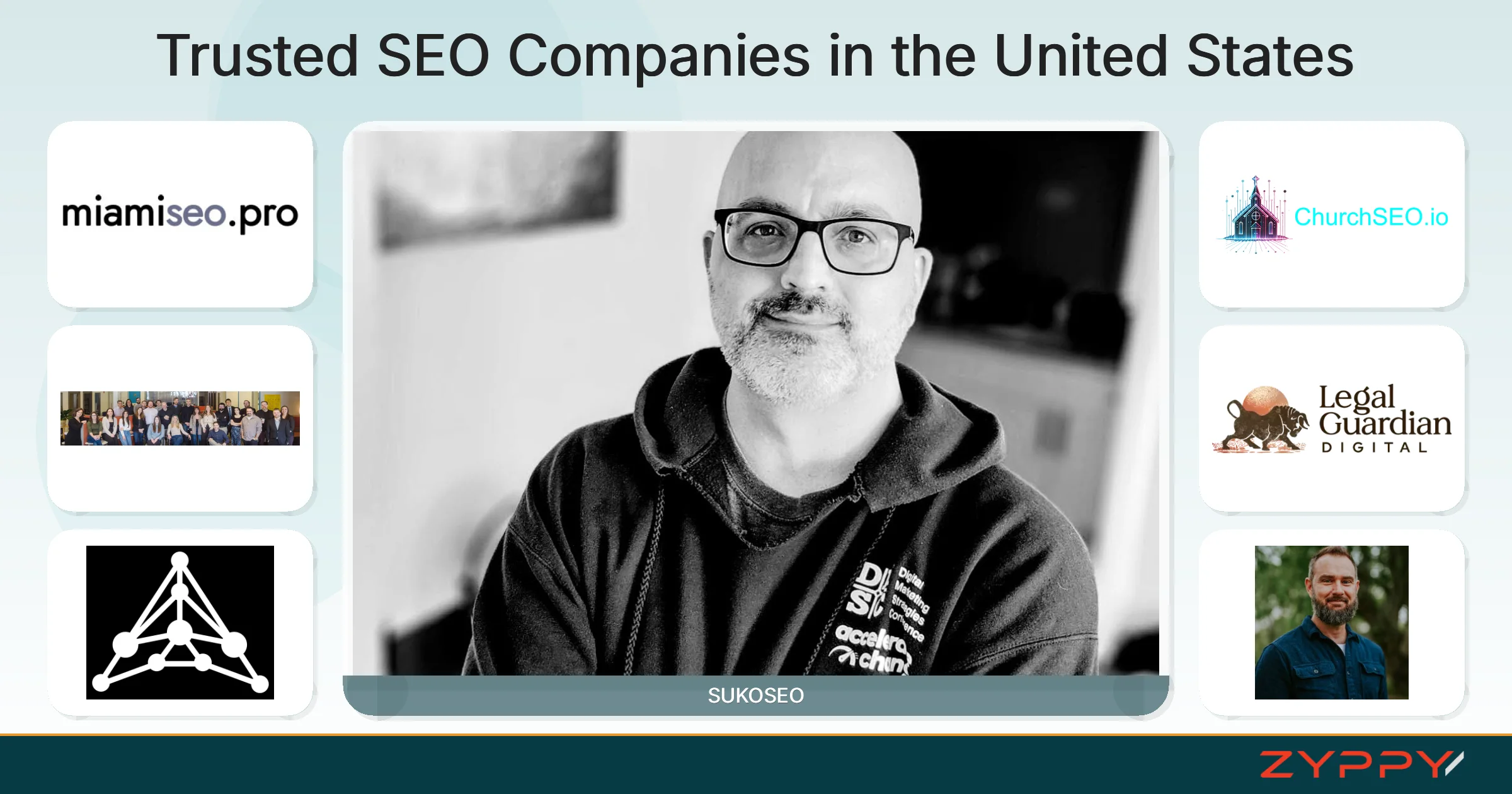 Trusted SEO Companies in the United States: SUKOSEO, mindfulCONVERSION, and others