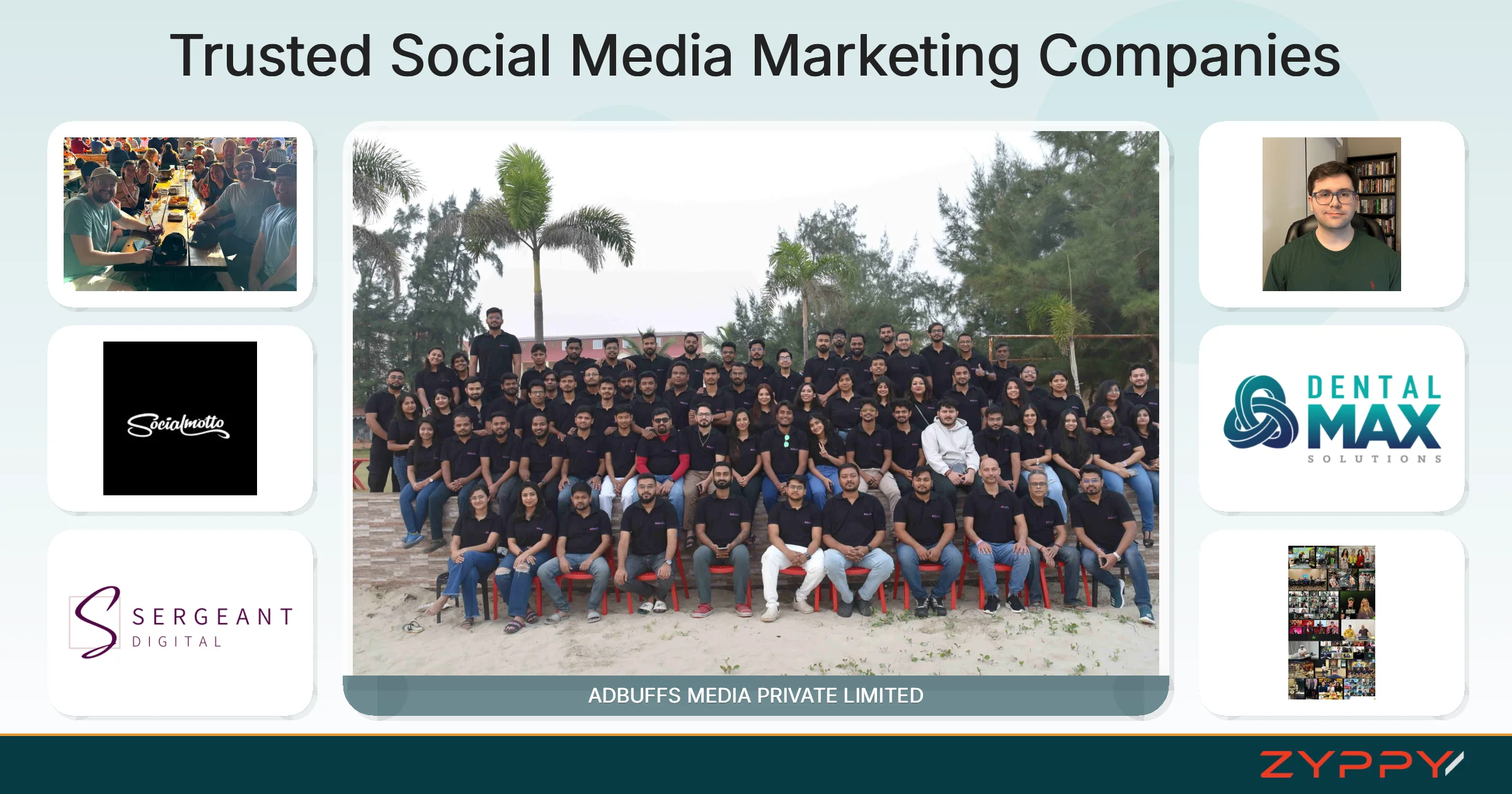 Trusted Social Media Marketing Companies: ADBUFFS MEDIA PRIVATE LIMITED, Relentless Digital, and others