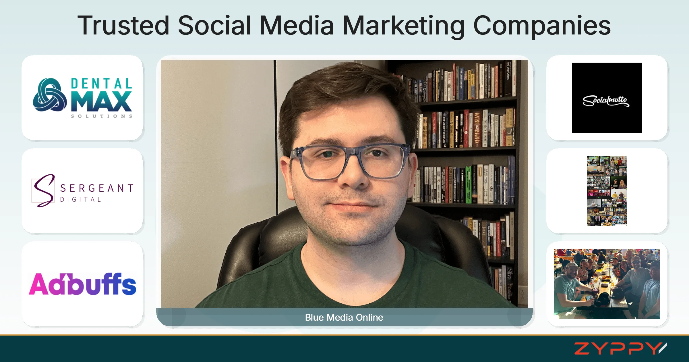 Trusted Social Media Marketing Companies: Blue Media Online, Standard Deviation, and others