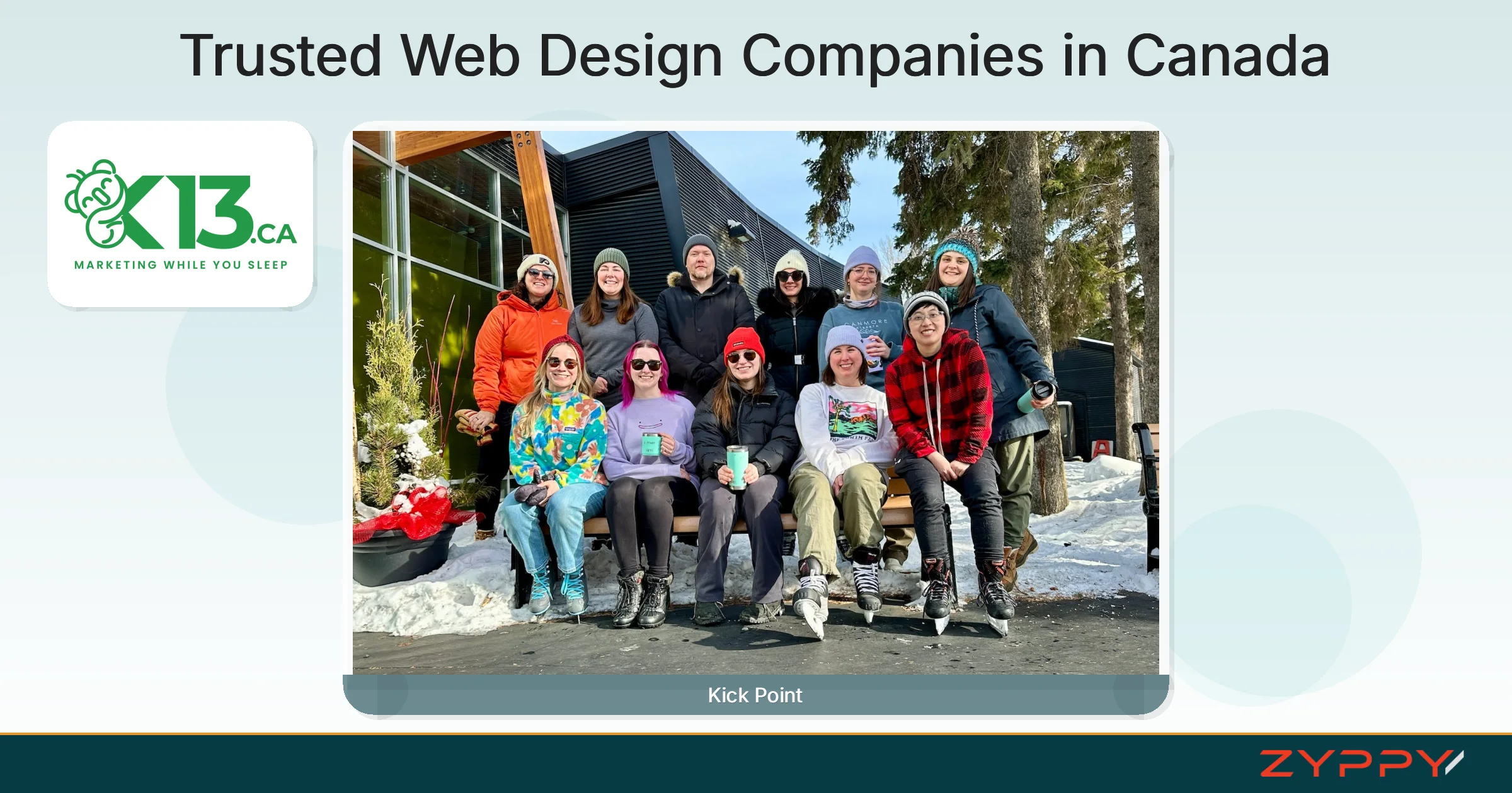 Trusted Web Design Companies in Canada: Kick Point and k13.ca Marketing