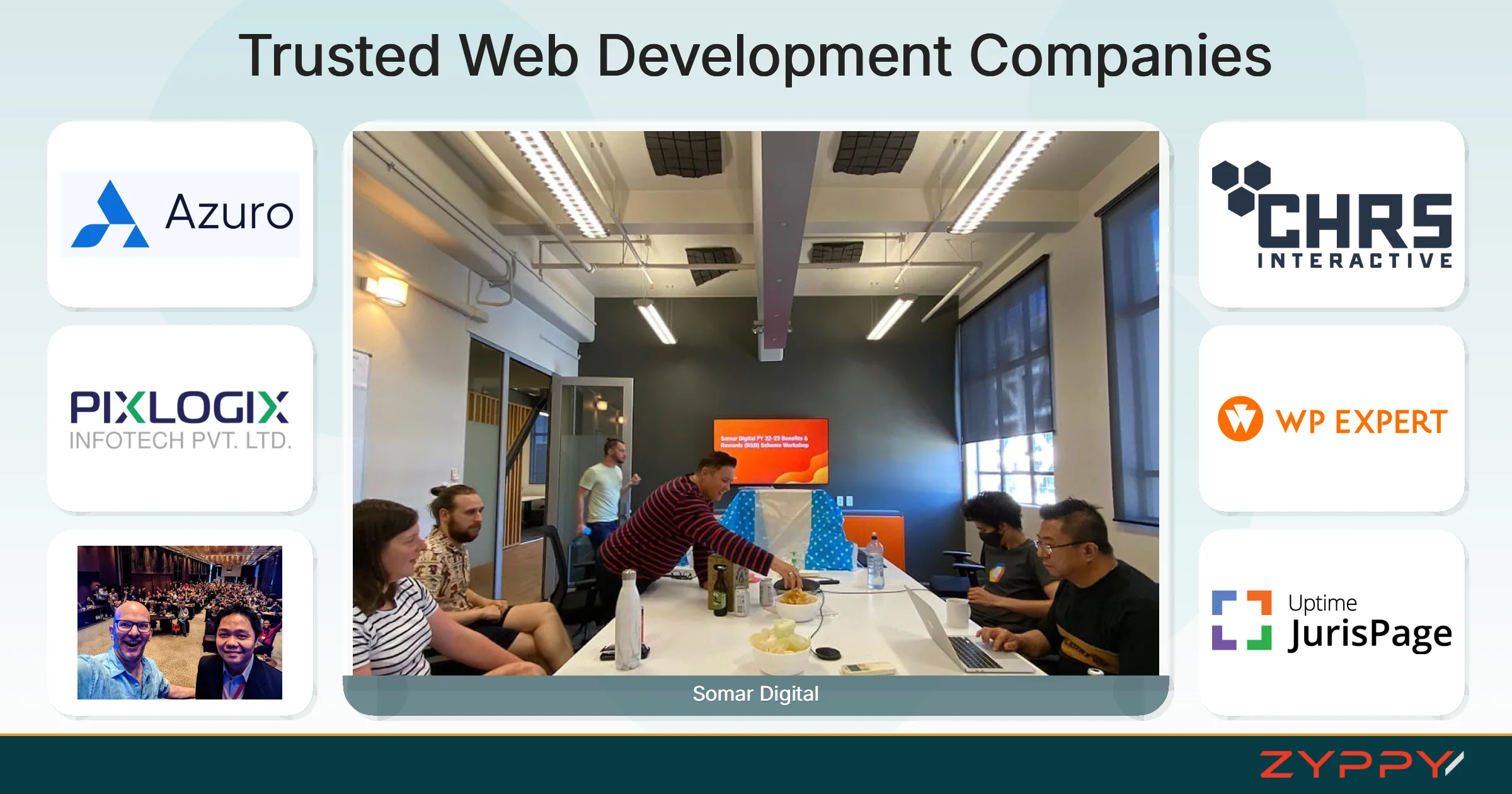 Trusted Web Development Companies: Somar Digital, Azuro Digital, and others