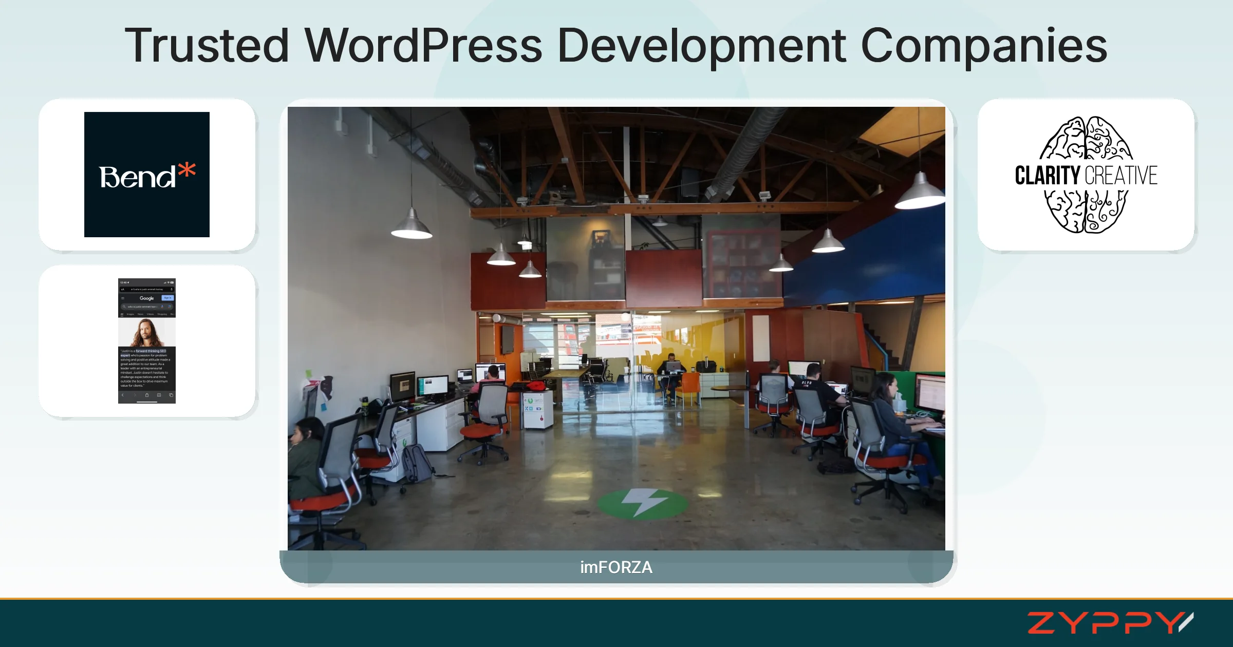 Trusted WordPress Development Companies: imFORZA, Lioneater, and others