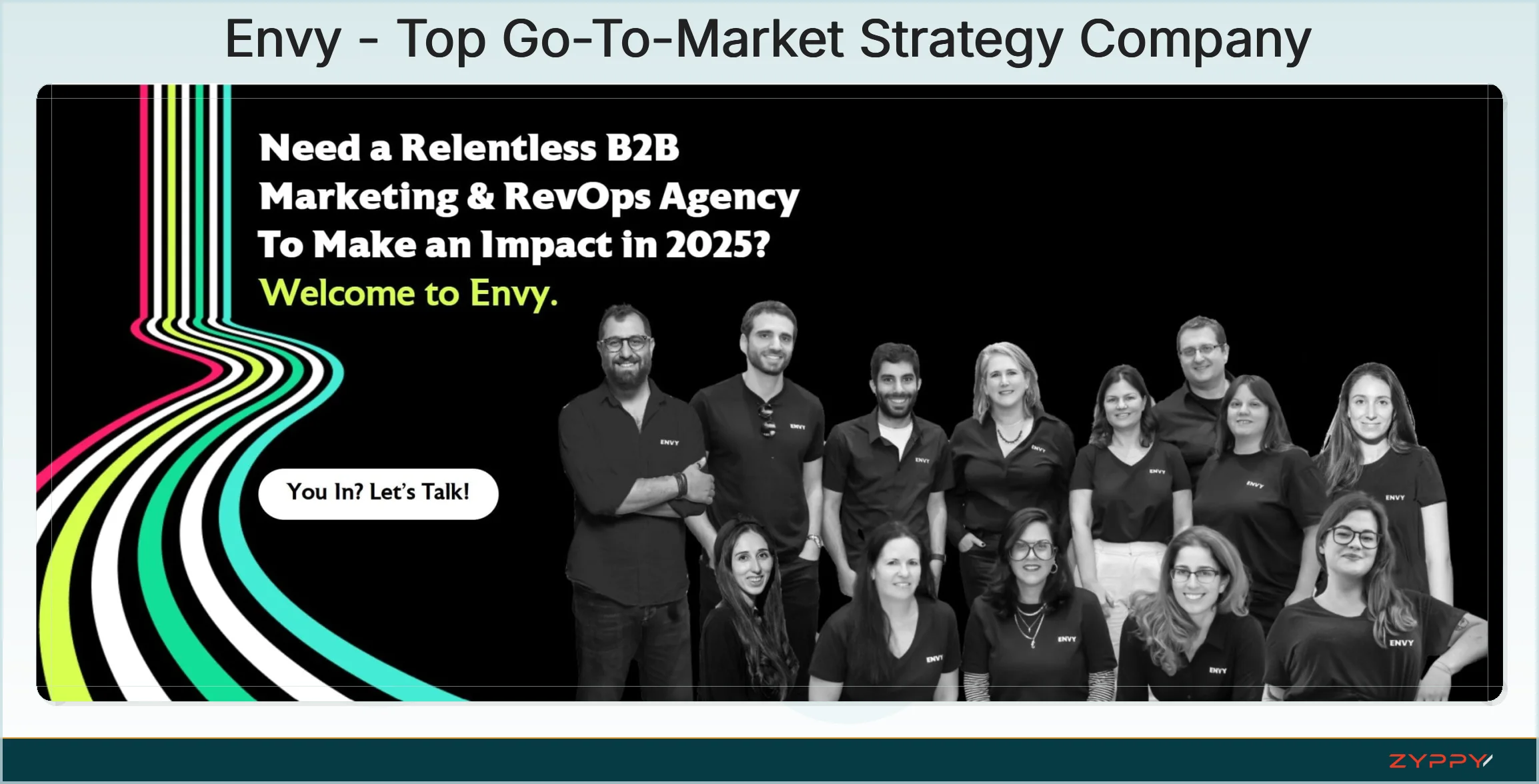 Envy - Top Go-To-Market Strategy Company
