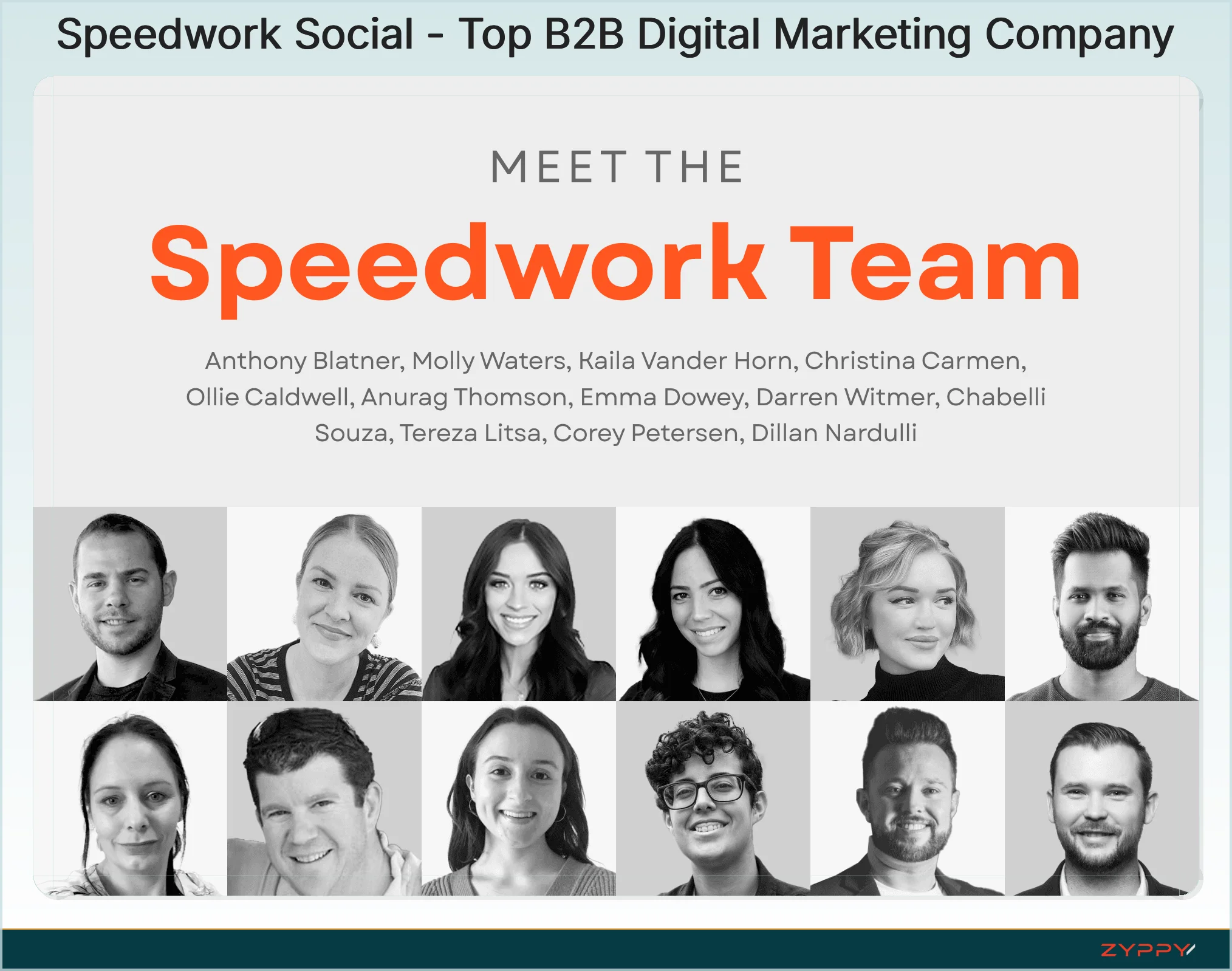 Speedwork Social - Top B2B Digital Marketing Company
